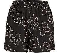 Urban Classics Damen Ladies AOP Viscose Resort Shorts