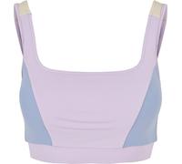 Urban Classics Damen Ladies Color Block Bra Lilac/Violablue/Softseagrass
