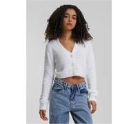 Urban Classics Damen Ladies Cropped Feather Cardigan TB5440