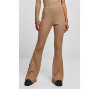 Urban Classics Damen Ladies Flared Rib Knit Leggings