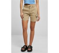Urban Classics Damen Ladies High Waist Cargo Shorts