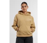 Urban Classics Damen Ladies Jacquard Velvet Oversized Hoodie TB7120