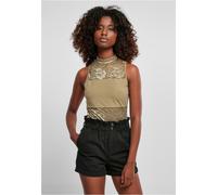 Urban Classics Damen Ladies Laces Body Khaki
