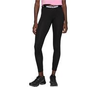 Urban Classics Damen Ladies Logo Leggings, Black, 40 (Herstellergröße: L)