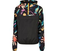Urban Classics Damen Ladies Mixed Pull Over Jacket Blackfruity