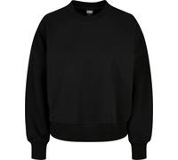 Urban Classics Damen Ladies Oversized Rainbow Crewneck Black