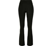 Urban Classics Damen Ladies Recycled High Waist Flared Leggings Black