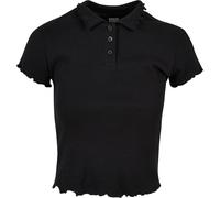Urban Classics Damen Ladies Rib Polo Tee