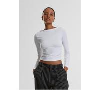 Urban Classics Damen Ladies Ruffled Super Slim Longsleeve TB7088