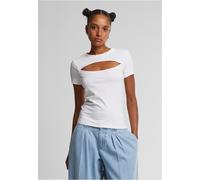 Urban Classics Damen Ladies Short Cut Out Tee TB7454