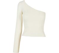 Urban Classics Damen Ladies Short Rib Knit One Sleeve Sweater
