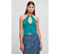 Urban Classics Damen Ladies Short Wraped Neckholder Top