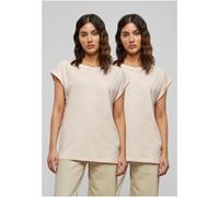 Urban Classics Damen Pre-Pack Ladies Extended Shoulder Tee 2-Pack PP771P