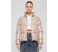 Urban Classics Damen Steppjacke Ladies Recycled Short Shiny Puffer Jacket TB7003