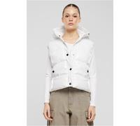 Urban Classics Damen Steppweste Ladies Recycled Shiny Puffer Vest With Hood TB70