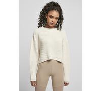 Urban Classics Damen Sweatshirt Ladies Wide Oversize Sweater Whitesand