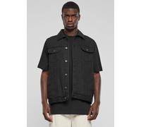 Urban Classics - Denim Black Dark - Jeans Vest - black - S - 100% Cotton,Denim S