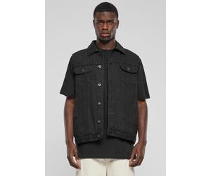 Urban Classics - Denim Black Dark - Jeans Vest - black - S - 100% Cotton,Denim S