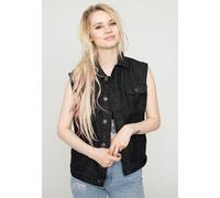 Urban Classics - Denim Black Washed - Jeans Vest - black - XXL - 100% Cotton XXL