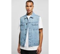 Urban Classics Men's Tb514-denim Vest Jacket, Lighter Washed, XL