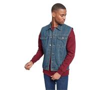 Urban Classics Denim Vest Gilet Denimblue, Blue, XXL