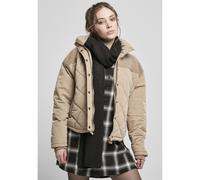 Urban Classics Diamond Quilt Puffer Oversized Big Jacket Beige 5XL Women