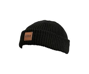Urban Classics Dogger Beanie Unisex Mütze Schwarz Basics, Streetwear