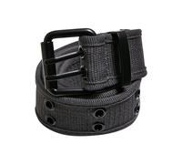 Urban Classics Double Thorn Buckle Canvas Belt, Grey, L/XL
