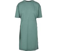 Urban Classics Dress Organic Oversized Slit Short Sleeve T-shirt Green S Woman