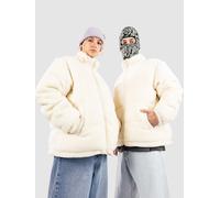 Urban Classics Fabric Mix Teddy Puffer Jacket whitesand S