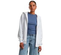 Women's zip-up hoodie Urban Classics Blanc XS