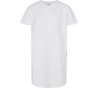 Urban Classics Girl's Girls Organic Oversized Tee Dress, White, 122/128
