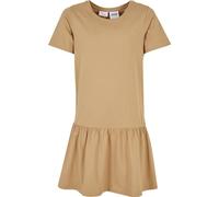 Urban Classics Girl's Valance Tee Dress, Union Beige, 158 cm/ 164 cm