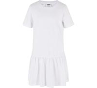 Urban Classics Girl's Valance Tee Dress, White, 134 cm-140 cm