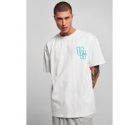 Urban Classics - Glow Logo White - T-Shirt - white - S - 100% Cotton S