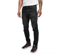 Slim jeans Urban Classics Heavy Destroyed Noir 28x32