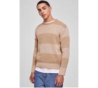 Urban Classics Men's Heavy Oversized Striped Sweatshirt, Warmsand/wetsand, XXL