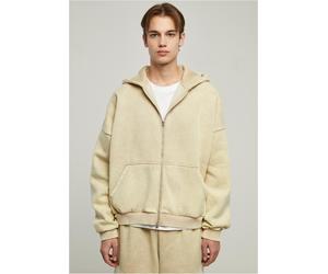 Urban Classics Heavy Sand Washed 90's Zip Hoody Men Sweat Jacket Zipper Hoodie