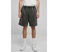 Urban Classics - Heavy Sand Washed Black - Shorts - black - S - 70% Cotton, 30% Polyester S