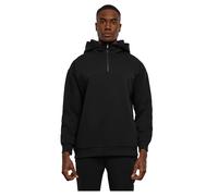Urban Classics Hoodie Zipped High Neck 65% Cotton 35% Polyester Black M