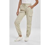 Urban Classics High Waist Jogging Cargo Pants White L Woman