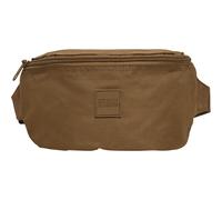 Urban Classics Hip Bag Black Waist Bag Belt Patch Triple Zip Shoulder
