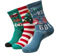 Urban Classics Ho Christmas Socks 3-Pack Socks Christmas