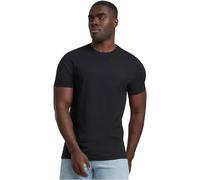 Urban Classics Hombre Basic Tee 3-Pack T-Shirt, Multicolour (Black/White/Grey 01563), S (Pack of 3)