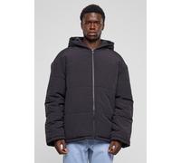 Urban Classics - Hooded Block Puffer Black - Jacket - black - XXL - Shell: 100% Nylon; Lining: 100% Polyester XXL