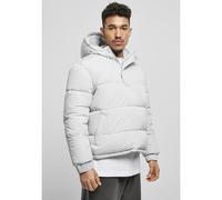 Urban Classics Men's Hooded Cropped Pull Over Jacket, lightasphalt, M