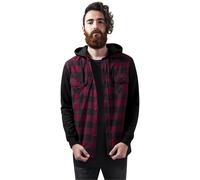 Urban Classics Hooded Ed Flanell Sweat Leeve Long Sleeve Shirt