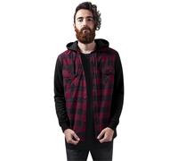 Urban Classics Hooded Ed Flanell Sweat Leeve Shirt