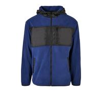 Urban Classics Hooded Micro Fleece Jacket Space Blue size L | Light Jackets Outlet | Men | Blue L