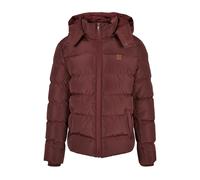 Urban Classics Hooded Puffer Jacket Cherry size XL | Winter Jackets Outlet | Men XL